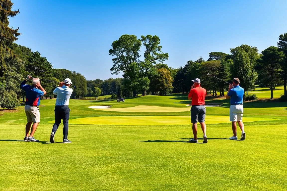 4 person scramble rules
