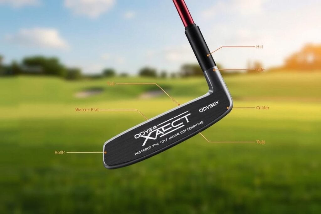 Generate an image of the Odyssey XACT chipper golf club