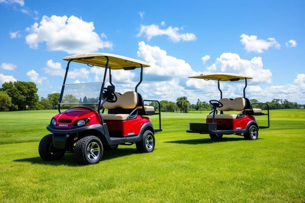 Image of a Club Car Onward golf cart Image of a Club Car Onward golf cart