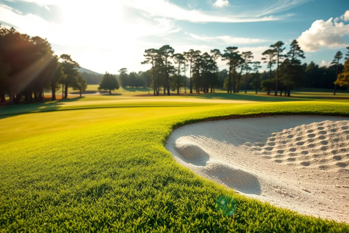 golf bunker rules