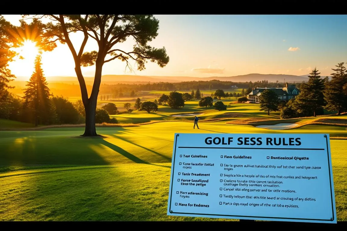 golf course rules