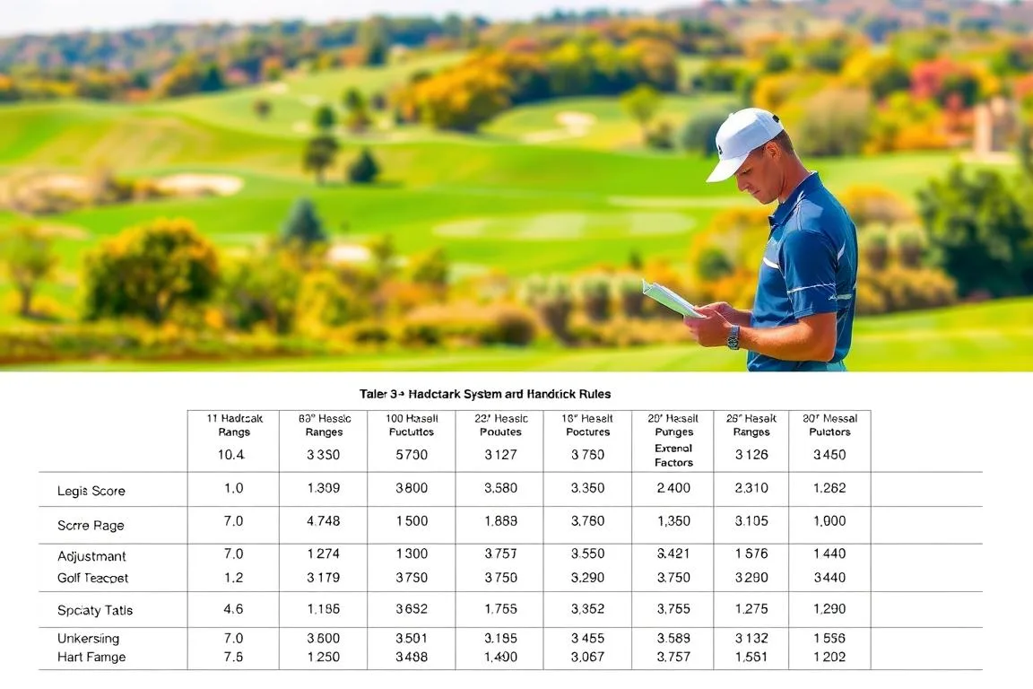 golf handicap rules