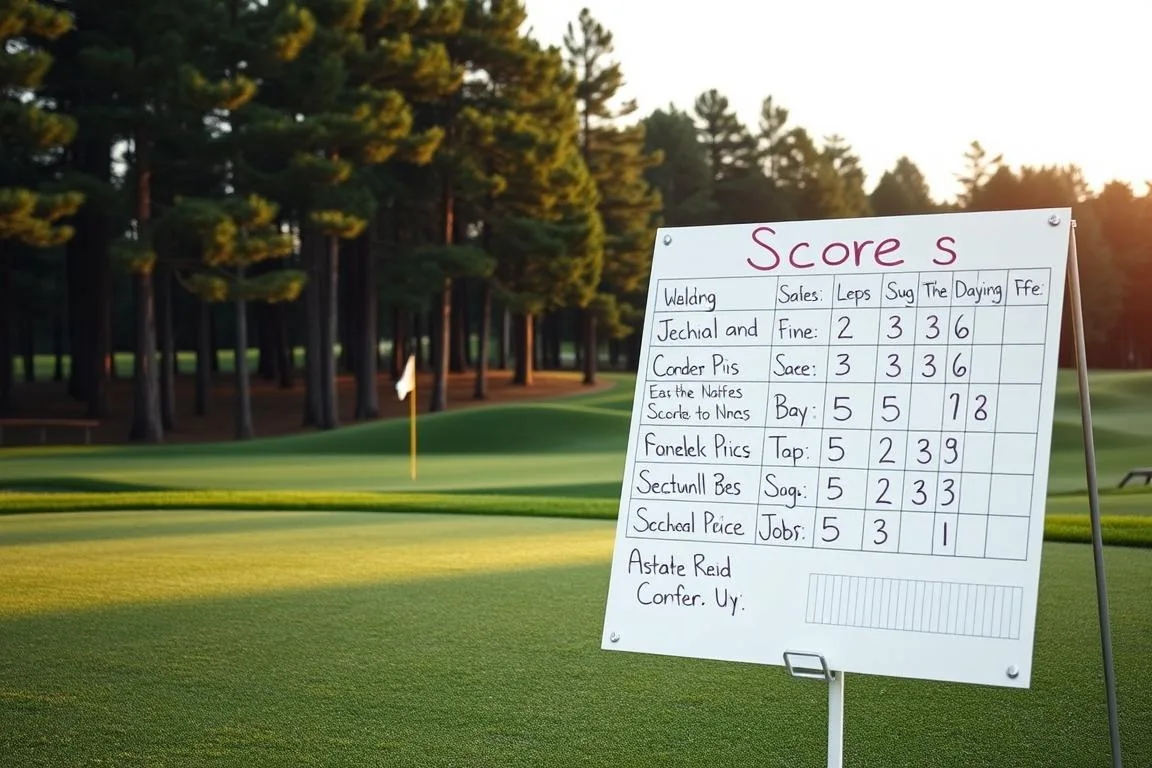 golf rules scoring